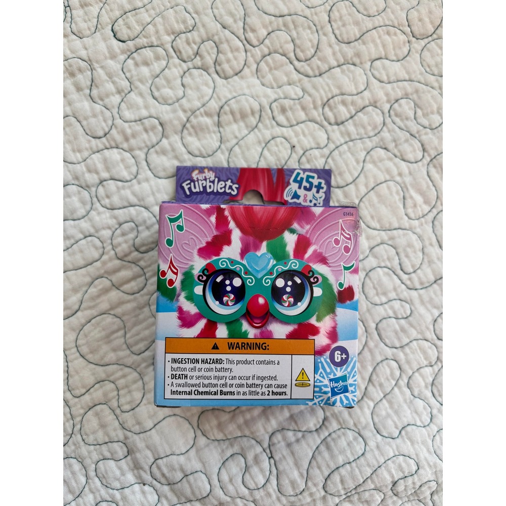 Hasbro Furby Furblets Pep-Mint Mini Electronic Toy 45+ Sounds